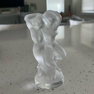 Lalique Frosted Glass Sculpture